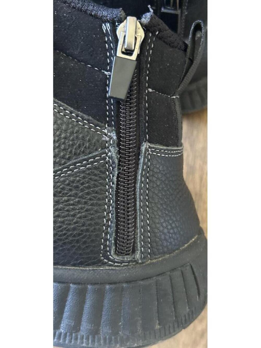 OrthoFeet Ryder black boot men’s shoe size 10 Extra Wide 4E Leather Excellent!! - Picture 11 of 11